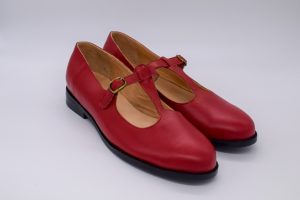 Guillermina taco bajo rojo